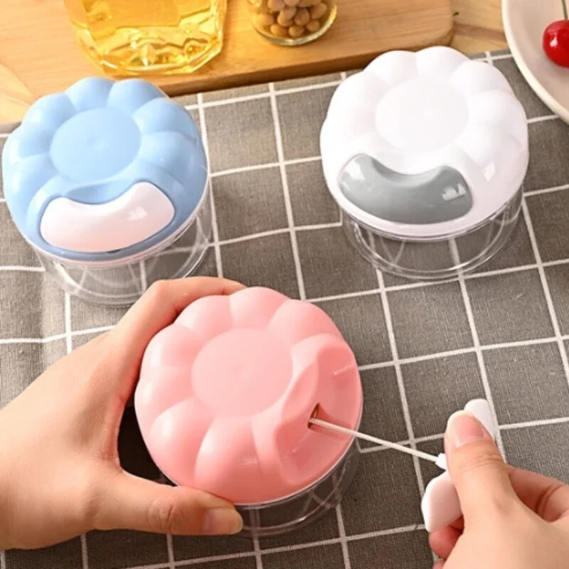 1 vnt Mini virtuvė Patogus česnako stūmiklis, buitinis rankinis pjaustymas česnako čili pipirų smulkintuvas