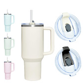 Cserefedél a Stanley Adventure Quencher utazási pohárhoz 40 OZ tiszta, kiömlésmentes pohárfedél a Stanley Cup tartozékokhoz