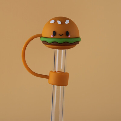 1 gab Silikona blīvējuma salmu spraudnis Atkārtoti lietojams dzeramais putekļu vāciņš Karikatūras aizbāžņi Padomi Vāks uzvalks Virtuves krūze DIY piederumi