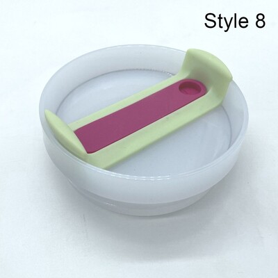 40Oz noslēdzošais pudeles vāks, necaurlaidīgs pret šļakatām, vienkāršā plastmasas rezerves vāki, kas paredzēti Stanley Quencher H2.0 40 oz Tumber Cup