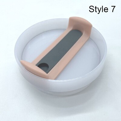 40Oz noslēdzošais pudeles vāks, necaurlaidīgs pret šļakatām, vienkāršā plastmasas rezerves vāki, kas paredzēti Stanley Quencher H2.0 40 oz Tumber Cup