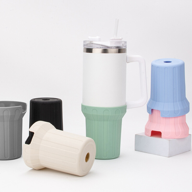 Csúszásgátló szilikon csomagtartó csésze alsó védőburkolata Stanley Cup 40 oz Quencherhez