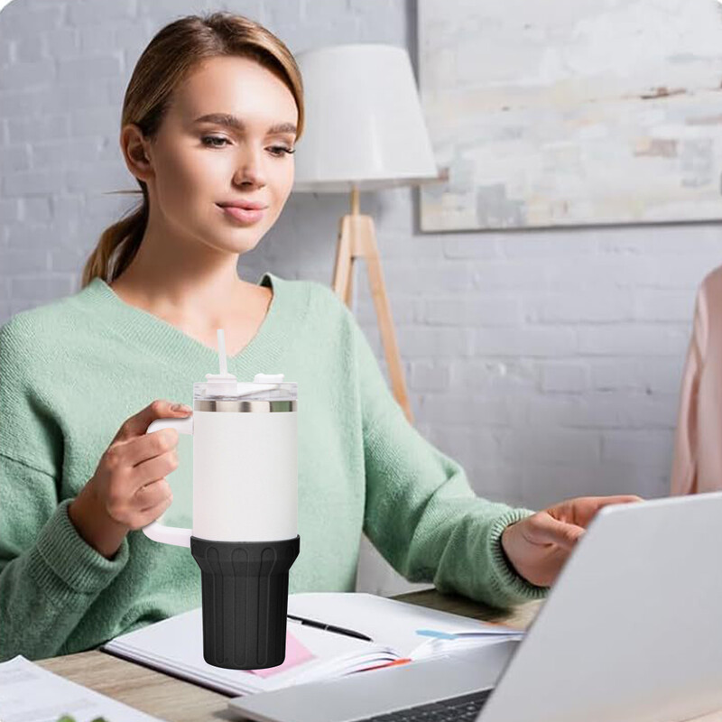 Csúszásgátló szilikon csomagtartó csésze alsó védőburkolata Stanley Cup 40 oz Quencherhez