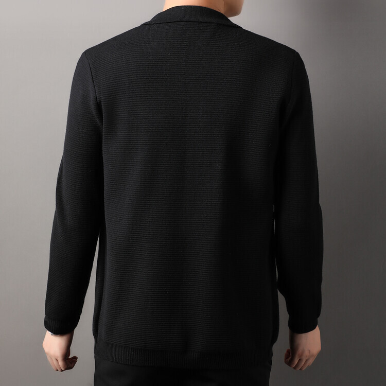 Jauna vīriešu rudens un ziemas apkakle, izspiedusies jaka Augstas kvalitātes moderna jaka vīriešiem