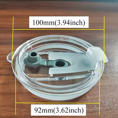 Műanyag 12oz/16oz/30oz tömítőpohár fedél Ozark Trail csere, kiömlésmentes kannák fedeléhez, termosz vízpalack tetejéhez