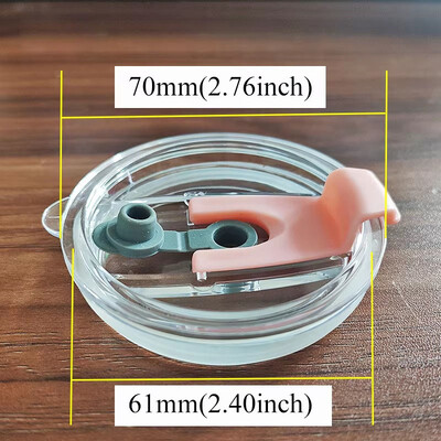Műanyag 12oz/16oz/30oz tömítőpohár fedél Ozark Trail csere, kiömlésmentes kannák fedeléhez, termosz vízpalack tetejéhez