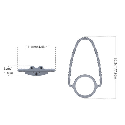 Új szilikon vizes palackszíj kulacstartó Univerzális hordozható palackhordozó pánt Stanley 8-40 oz csészetartozékokhoz
