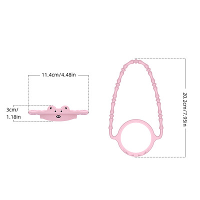 Új szilikon vizes palackszíj kulacstartó Univerzális hordozható palackhordozó pánt Stanley 8-40 oz csészetartozékokhoz