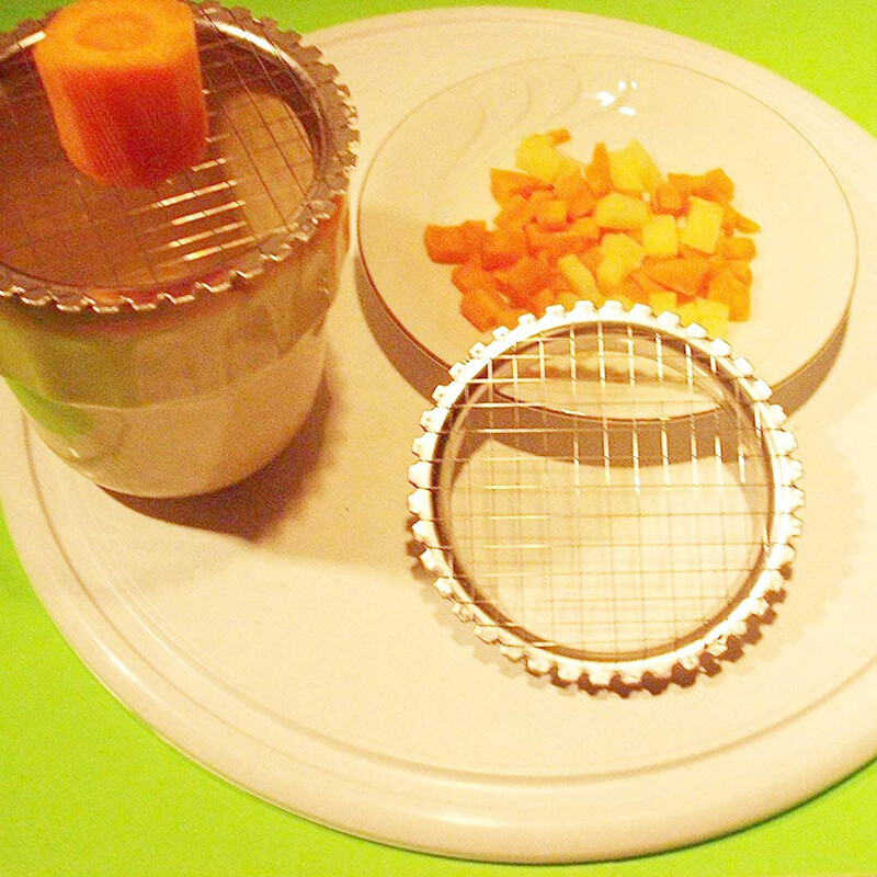 Nerūdijančio plieno kiaušinių smulkintuvas Kietai virtų kiaušinių pjaustymo įrankis Vaisių kubelių pjaustyklė sūriui Morkoms Bulvių pjaustyklė Vaisių kubelių pjaustyklė