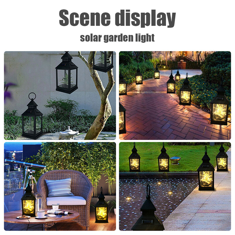 Akkumulátoros újratölthető energiatakarékos ajándék napelemes kerti fény karácsonyfa nap növény terasz udvar dekoráció kültéri lámpák