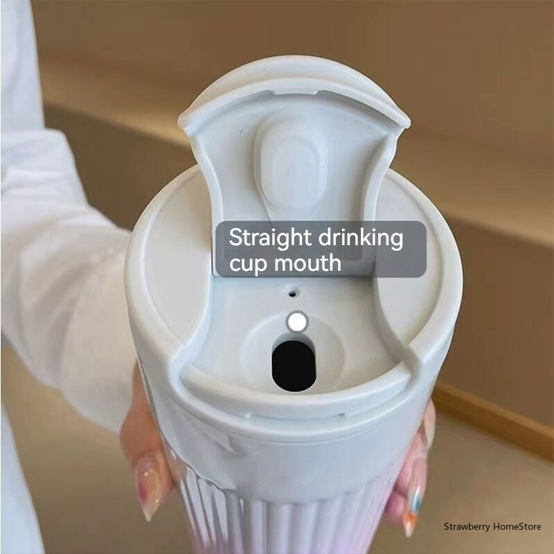 500 ml-es hordozható kávésbögrék rozsdamentes acél termopalackok autós irodai vizes palackok vákuumpalackok kávéscsésze utazási hőcsésze