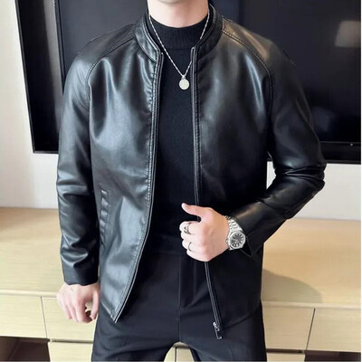 2024 tavaszi férfi bomber bőrkabát divat, alkalmi egyetemi kabát uniszex baseball kabátok motoros bőr egyetemi kabát