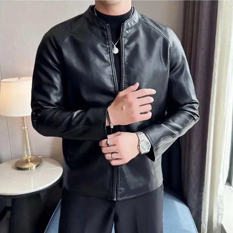2024 tavaszi férfi bomber bőrkabát divat, alkalmi egyetemi kabát uniszex baseball kabátok motoros bőr egyetemi kabát