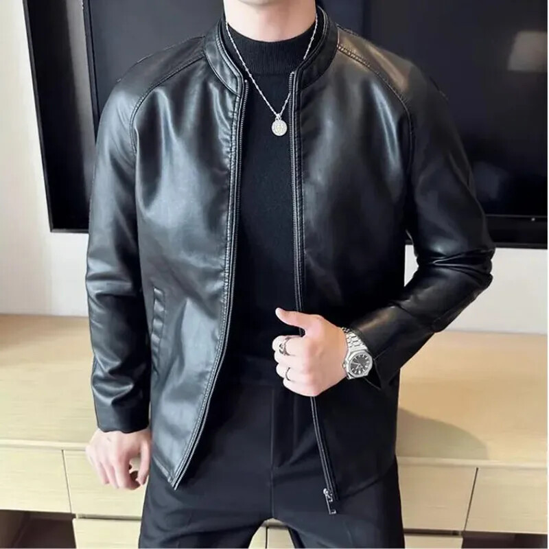 2024 tavaszi férfi bomber bőrkabát divat, alkalmi egyetemi kabát uniszex baseball kabátok motoros bőr egyetemi kabát