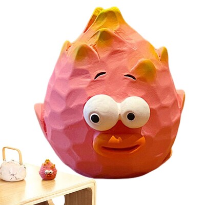 Viltus augļu koka grebumu stila sveķu stila augļi statujas rotājumi mājas dekorēšana radošs viltotu un smieklīgu augļu dekors viesistabas dīvānam