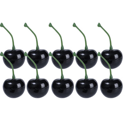 50/10 gab. Mākslīgo augļu modelis Viltus ķiršu simulācijas ķiršu rotājumi Amatniecība Ēdienu fotografēšana Rekvizīti ballīšu dekors Mājas dekorēšana