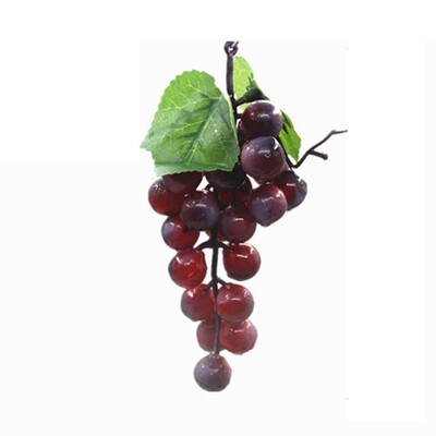 [ READY STOCK ] Mākslīgie vīnogu augļi mājas dekoratīvie vīnogu fotografēšanas rekvizīti kāzu ballīšu dekorēšanai
