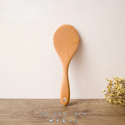 3 féle fa rizslapátos kanál Kiváló minőségű rizslapát Sushi rizslapát étkészlet kanál étkészlet konyhai kütyük