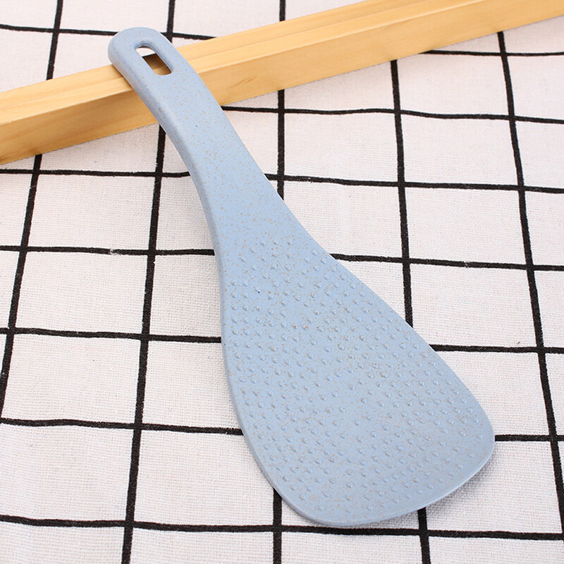 Rīsu karotes lāpstiņa, plastmasas nelipīga balto rīsu vārīšanas karote