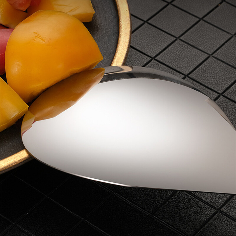 304 Nerūsējošā tērauda rīsu karote ar garu rokturi, bieza plīts liekšķere Daudzfunkcionāli galda piederumi bufetes tipa servēšanas karotes virtuves galda piederumi