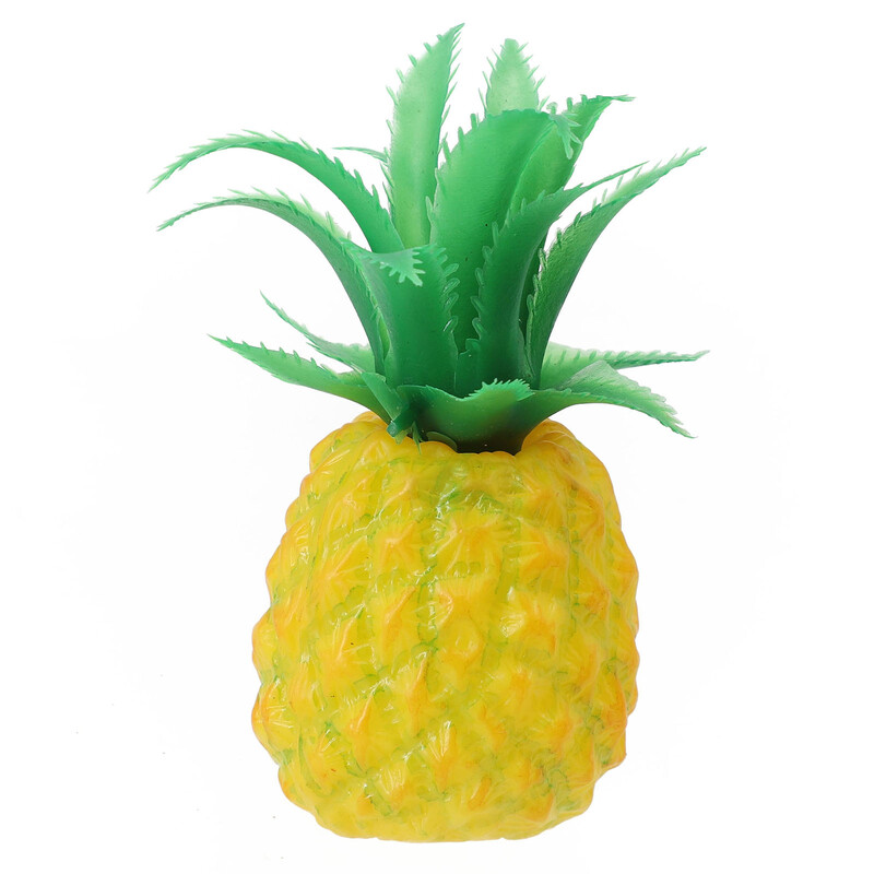 Mesterséges mini ananász szimulált gyümölcs foma ananas otthoni boltba boltba barkácsolt trópusi parti dekoráció kijelző kellékek