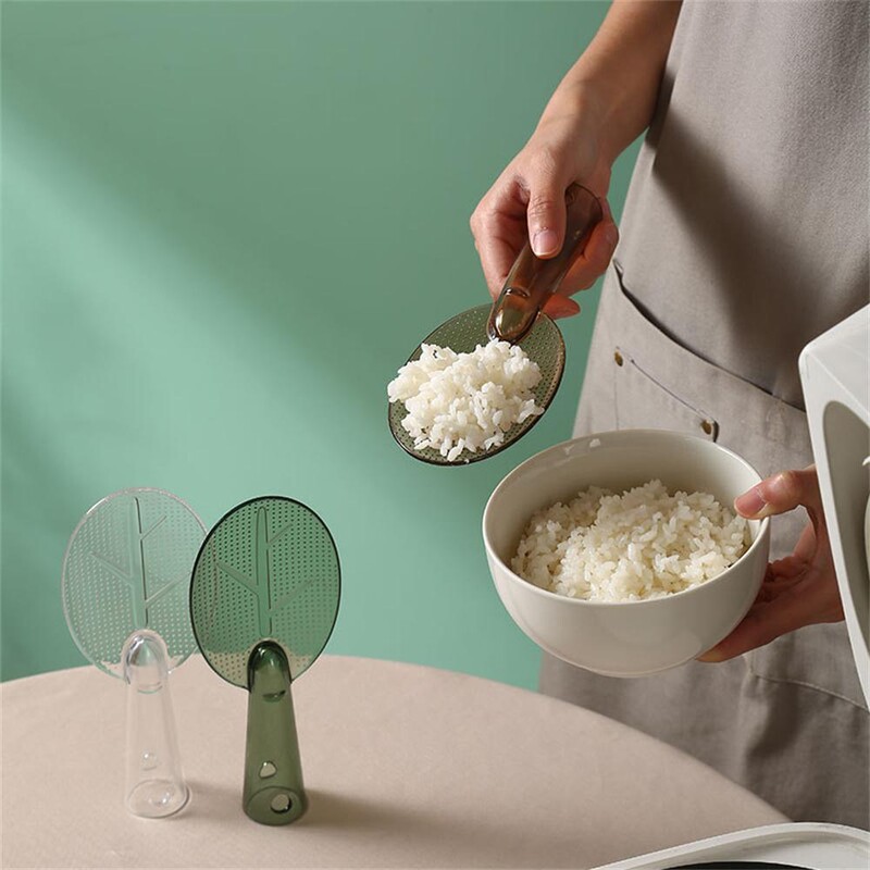 1/2/4 DB levél stílusú rizskanál konyhai magas hőmérsékletnek ellenálló tapadásmentes rizs, amelyet nem könnyű deformálni háztartásban