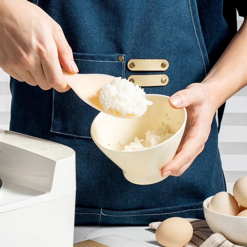 4 db szilikon rizskanál rizsfőző tálaló kanalak tapadásmentes spatula háztartási magas hőmérsékletű élelmiszerlapát konyhai edények