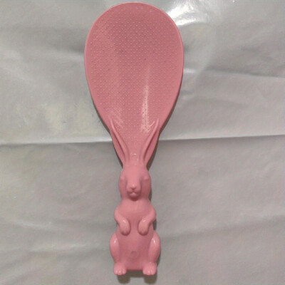 2 gab. Trušu rīsu karote, jauka multfilma, stāvoša, nepiedegoša rīsu servēšanas karote, mājsaimniecības rīsu lāpsta, virtuves piederumi