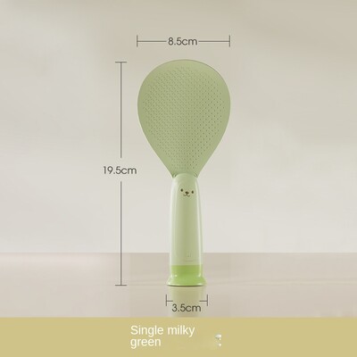 Piesūceknis Virtuve Lācis rīsu karote var stāvēt vertikāli Nepiedegoša rīsu plīts Augstas temperatūras izturība Stāv mājās