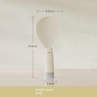 Piesūceknis Virtuve Lācis rīsu karote var stāvēt vertikāli Nepiedegoša rīsu plīts Augstas temperatūras izturība Stāv mājās