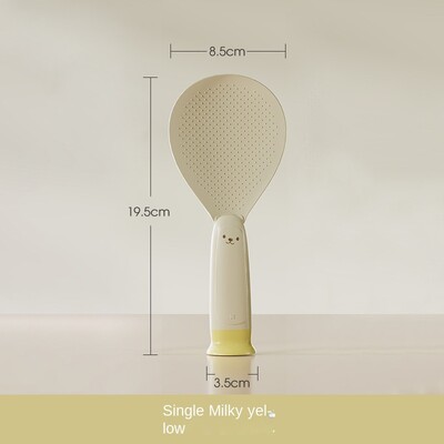 Piesūceknis Virtuve Lācis rīsu karote var stāvēt vertikāli Nepiedegoša rīsu plīts Augstas temperatūras izturība Stāv mājās