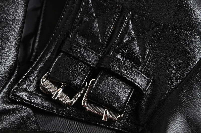 Divat férfi bőrkabát Cari motoros bőrkabát Slim Fit Harley bőrkabát férfi ruházat