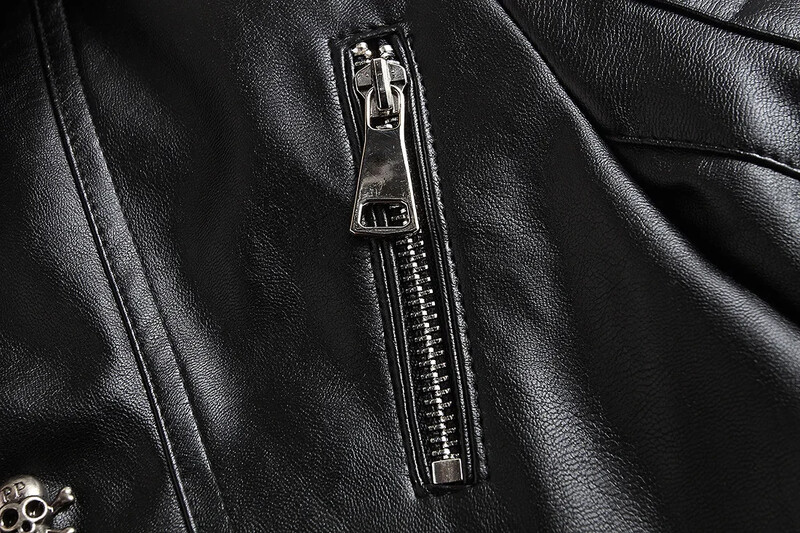 Divat férfi bőrkabát Cari motoros bőrkabát Slim Fit Harley bőrkabát férfi ruházat