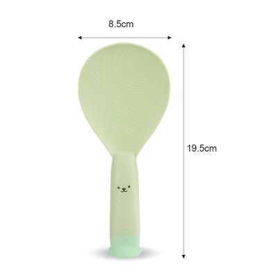 Új rizskanál tapadásmentes tapadásmentes tapadókorongos konzervdoboz, hosszú nyelű rizslapát Hőálló konyhai étkészlet