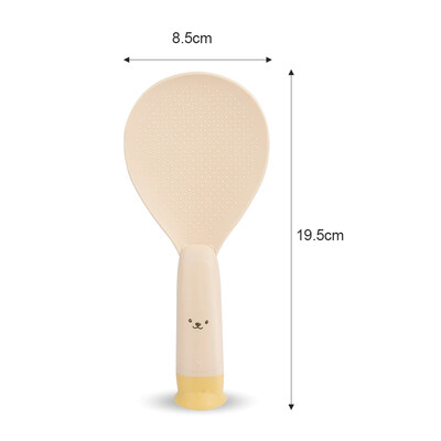 Új rizskanál tapadásmentes tapadásmentes tapadókorongos konzervdoboz, hosszú nyelű rizslapát Hőálló konyhai étkészlet