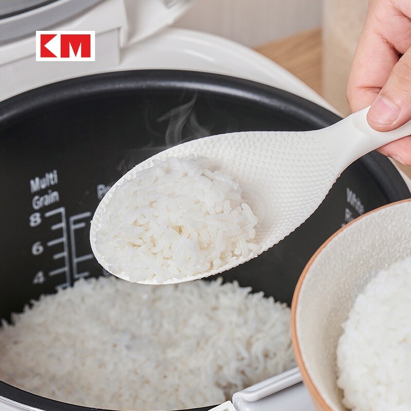 Mājas virtuves lāpstiņas, kas nav lipīgas un stāvošas plastmasas rīsu karotes — ideāli piemērotas gatavošanai katru reizi