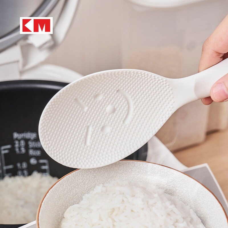 Mājas virtuves lāpstiņas, kas nav lipīgas un stāvošas plastmasas rīsu karotes — ideāli piemērotas gatavošanai katru reizi