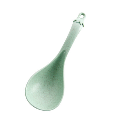Leveskanál nagy műanyag sűrített konyhai edények zabkása kanál búzaszalma padlizsán Háztartási rizskanál