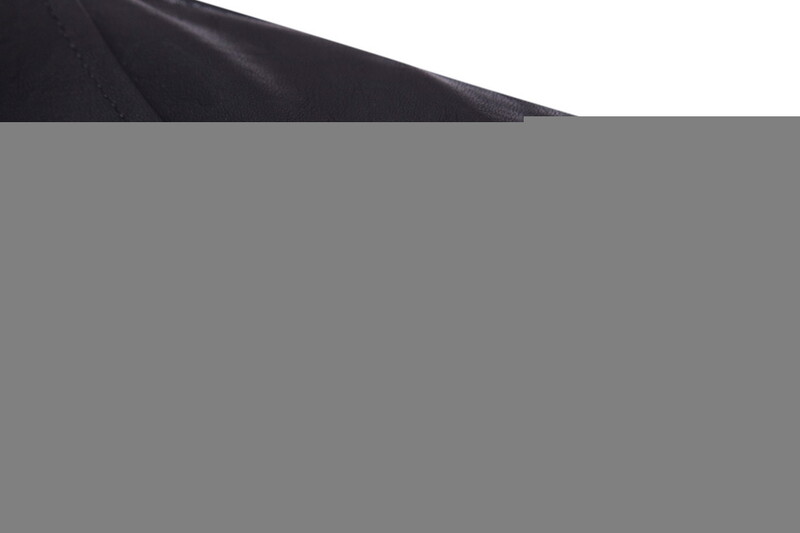 Jachetă pentru motocicletă cu fermoar multiplu pentru bărbați, îmbrăcăminte din piele, slim fit, punk, marcă, toamnă, iarnă