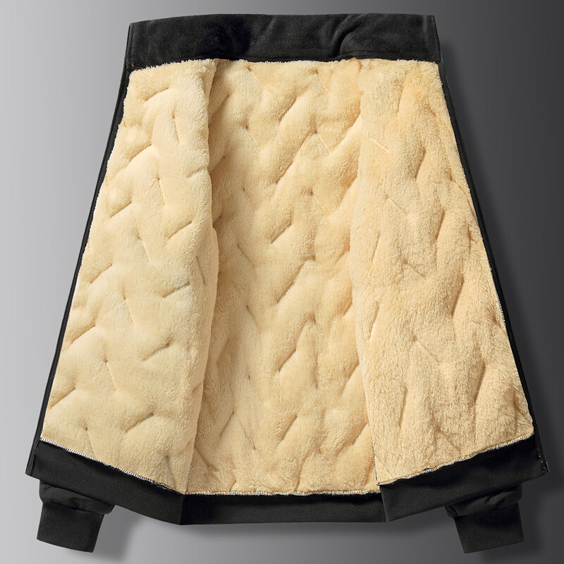 Pastorintas žieminis paltas Vyriškas apkarpytas vilnonis medvilninis švarkas, atsparus vėjui, laisvalaikio verslo mados, šiltas, medvilnine paminkštintas paltas