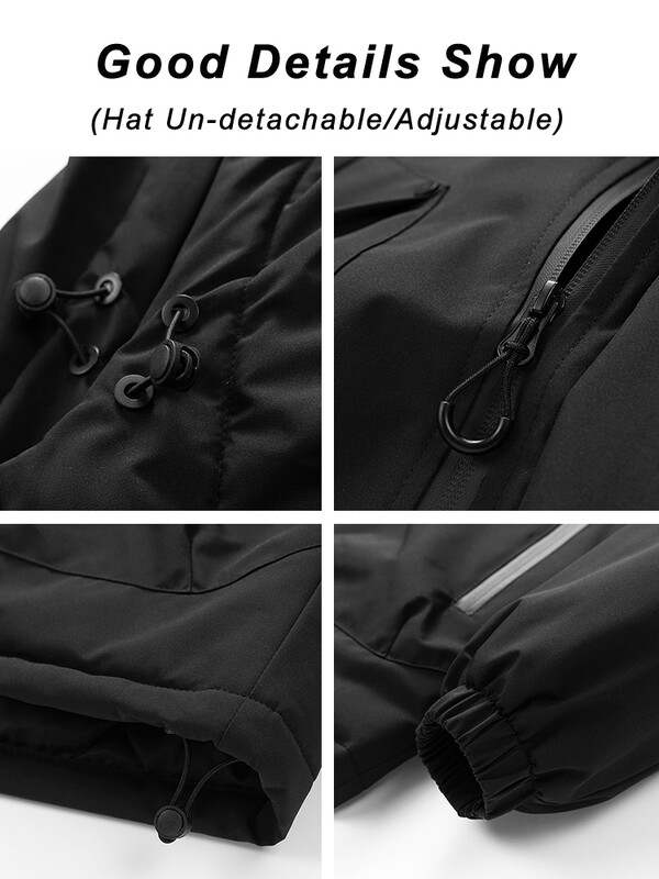 Jachetă de iarnă pentru bărbați, de modă coreeană, groasă, caldă, parka, cu glugă, jachetă de vânt, îmbrăcăminte exterioară, jachetă termică, rezistentă la vânt, mărime mare 8XL