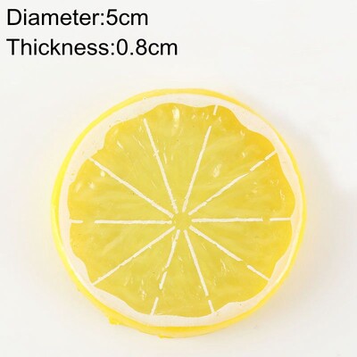 Ukrasna pjena Lažno voće Jabuka Limun Breskva Naranča DIY Plastično umjetno voće Za kućni dekor Dodaci Fotografski rekviziti