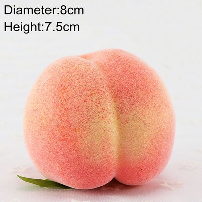 Ukrasna pjena Lažno voće Jabuka Limun Breskva Naranča DIY Plastično umjetno voće Za kućni dekor Dodaci Fotografski rekviziti