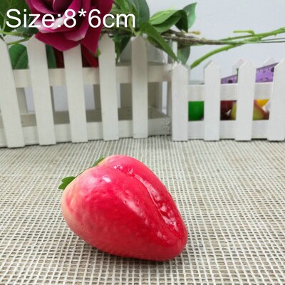 Ukrasna pjena Lažno voće Jabuka Limun Breskva Naranča DIY Plastično umjetno voće Za kućni dekor Dodaci Fotografski rekviziti