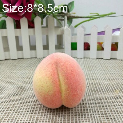 Ukrasna pjena Lažno voće Jabuka Limun Breskva Naranča DIY Plastično umjetno voće Za kućni dekor Dodaci Fotografski rekviziti