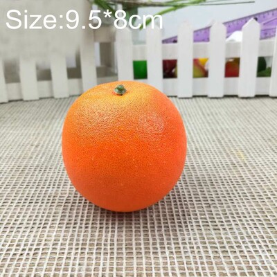 Ukrasna pjena Lažno voće Jabuka Limun Breskva Naranča DIY Plastično umjetno voće Za kućni dekor Dodaci Fotografski rekviziti