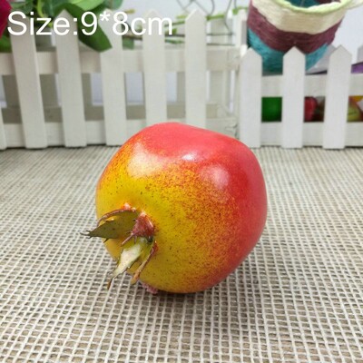 Ukrasna pjena Lažno voće Jabuka Limun Breskva Naranča DIY Plastično umjetno voće Za kućni dekor Dodaci Fotografski rekviziti