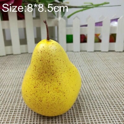 Ukrasna pjena Lažno voće Jabuka Limun Breskva Naranča DIY Plastično umjetno voće Za kućni dekor Dodaci Fotografski rekviziti