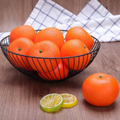 Mesterséges narancsok modell hamis gyümölcs-zöldség modell lakberendezési szimuláció díszfotózás kellékek