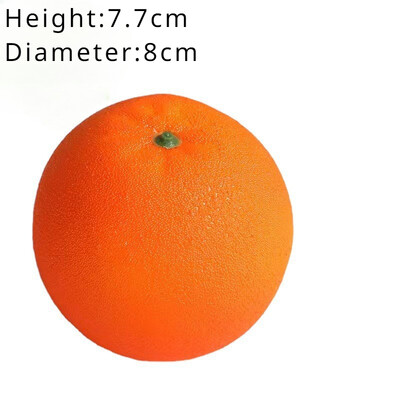 Mesterséges narancsok modell hamis gyümölcs-zöldség modell lakberendezési szimuláció díszfotózás kellékek